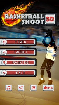 Basketball shoot 3D游戏截图1