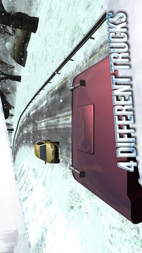 Winter Road Trucker 3D游戏截图4