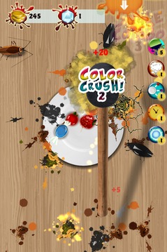Food Defense - Beetle Smasher游戏截图2