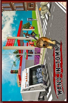 Crazy Wolf City Revenge游戏截图2