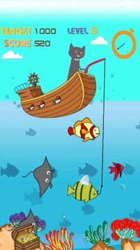 Magnetic Cat Fishing Game游戏截图3