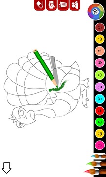 THANKSGIVING FUN COLORING游戏截图2