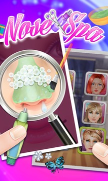 Princess Nose SPA -girls games游戏截图2