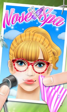 Princess Nose SPA -girls games游戏截图1