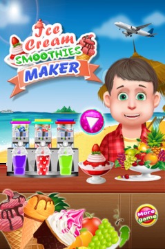 Ice Cream Smoothies Maker游戏截图1