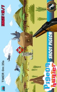 Pigeon Attack:Shooting game游戏截图2