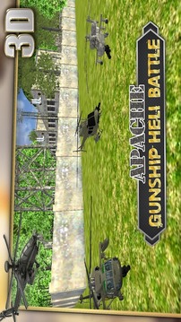 Apache Gunship Heli Battle 3D游戏截图4