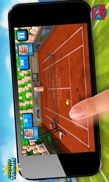 Fingertip Tennis LITE游戏截图3