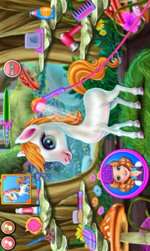 Sandra Pony Fairy Salon游戏截图4