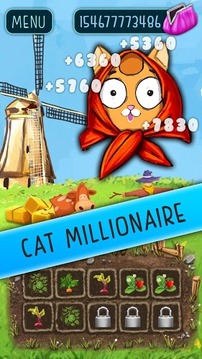 Cat Granny Farm Clicker游戏截图3