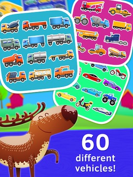 Truck Puzzles for Toddlers游戏截图2
