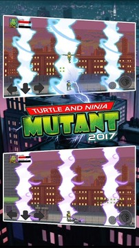 Turtles Fight -Street Ninja HD游戏截图2