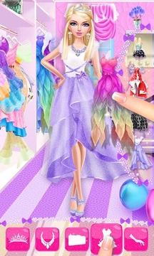 Princess Prom Night - Dress Up游戏截图2