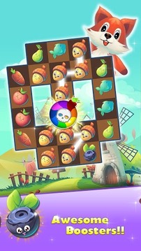 Fox Candy Mania - Wild Life游戏截图4