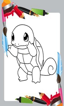 Super Heros Coloring Book游戏截图3