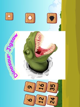 Cute Dino Train Jigsaw Puzzles游戏截图5