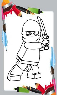 Super Heros Coloring Book游戏截图5