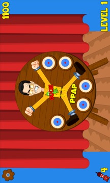 PPAP PikoTaro Dart Wheel Game游戏截图3