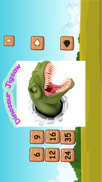Cute Dino Train Jigsaw Puzzles游戏截图2