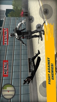 Flying Superhero Raven 3D游戏截图3