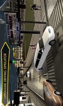 Limo City Driving Simulator 3D游戏截图3