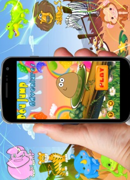 Pou Jump Adventures游戏截图2