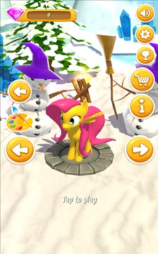 Little Pony Winter Fun游戏截图1