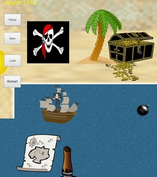 Pirate Ship Blaster Game游戏截图5