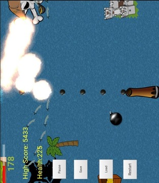 Pirate Ship Blaster Game游戏截图1