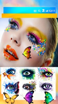Sprinkles lips! Fantasy Makeup游戏截图4