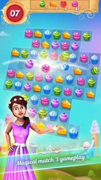 Cupcake Match 3 Mania游戏截图1