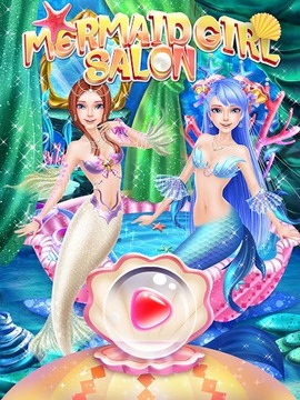 Mermaid Girl Salon-Girls Games游戏截图1