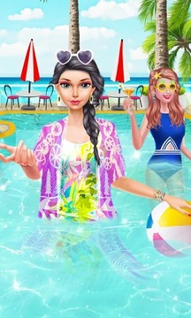 Fashion Doll - Pool Party Girl游戏截图2