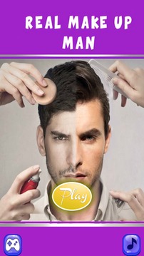 Real Makeup For Man Free游戏截图5