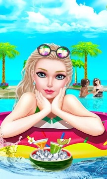 Fashion Doll - Pool Party Girl游戏截图1