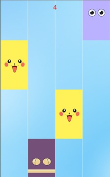 Piano pikachu tiles 钢琴皮卡丘不点击瓷砖游戏截图5