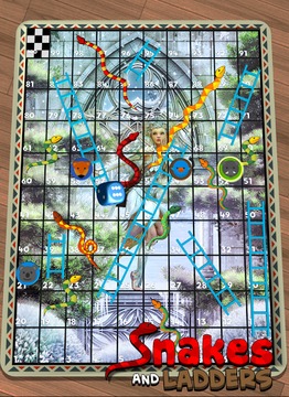 Snakes & Ladders: Snow Fairies游戏截图3