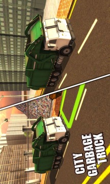 4x4 City Garbage Truck Driver游戏截图4