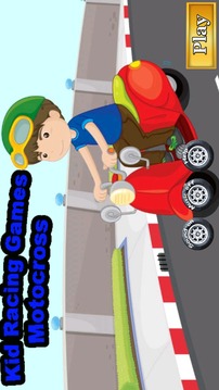 Kid Racing Games - Motocross游戏截图1