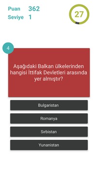 Çanakkale Savaşı Bilgi Yarışm.游戏截图3