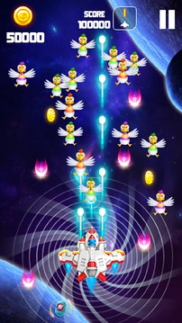 Chicken Shooter: Crazy Invader游戏截图2
