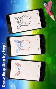 Drawing Lessons Pokemon Go游戏截图2