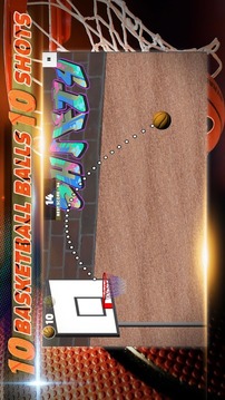 Best Basketball Shot Slam Dunk游戏截图1