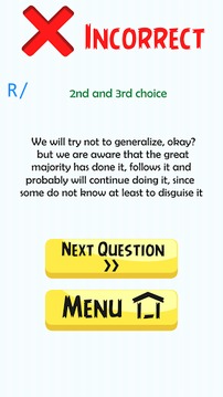 Trivial Quiz of Boys游戏截图5