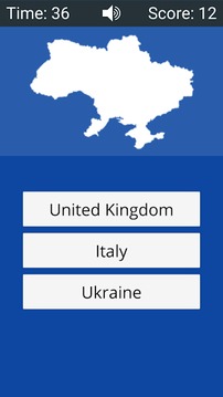 Country Shapes QUIZ游戏截图2