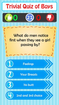 Trivial Quiz of Boys游戏截图3