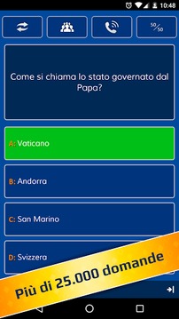 Super Quiz Italiano游戏截图1