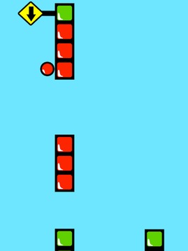Red Bouncing Ball Spikes游戏截图3