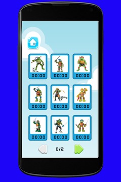 Ninja Turtle Puzzle Kids游戏截图3