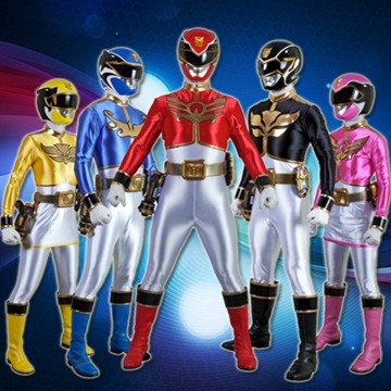 Super Robot Ranger Puzzle Game游戏截图2